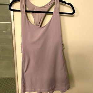 LULULEMON pale lavender workout tank